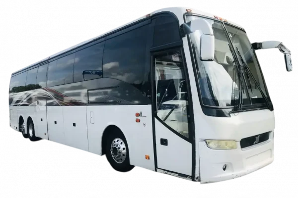 56 passenger charter bus in Chicago